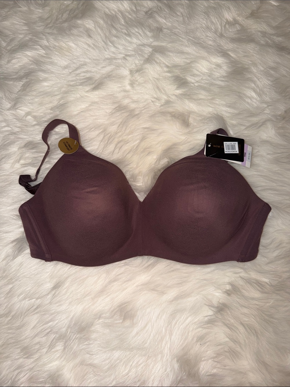 Wacoal Seamless T-Shirt Bra in Plum